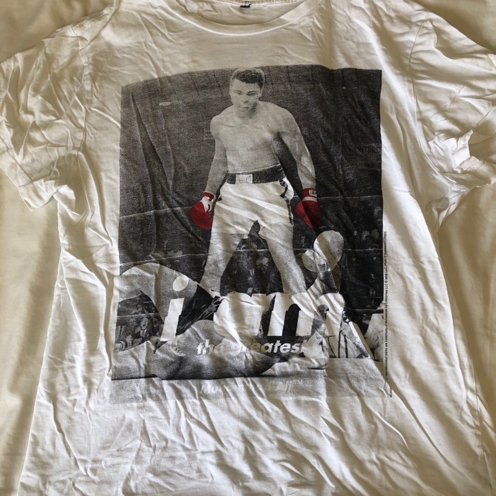 H&M Mens Tee Muhammad Ali Sz M